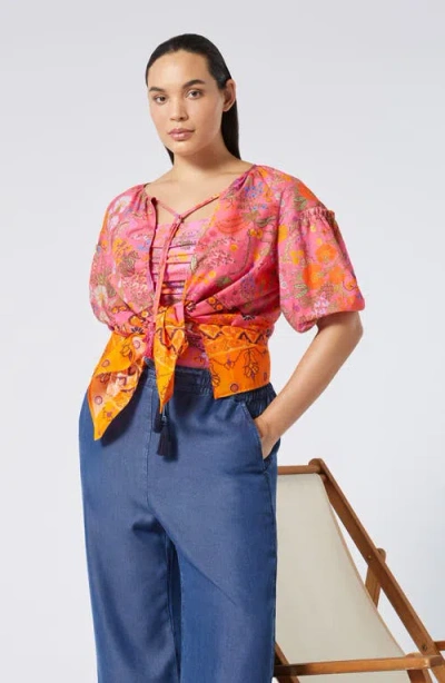 Marina Rinaldi Sport 2a Uscita Badess Shirt In Fuchsia