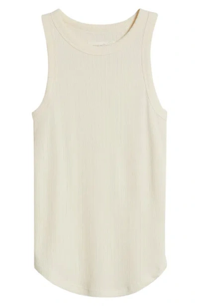 TREASURE & BOND TREASURE & BOND POINTELLE RIB CREWNECK TANK 