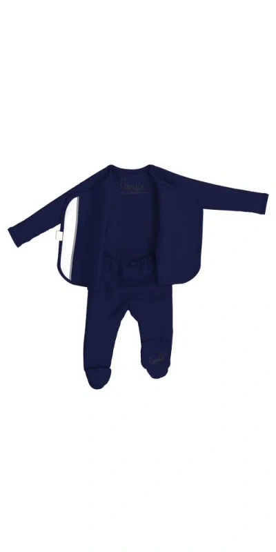 Bonsie Baby Skin To Skin Girl Or Boy, Footie In Midnight