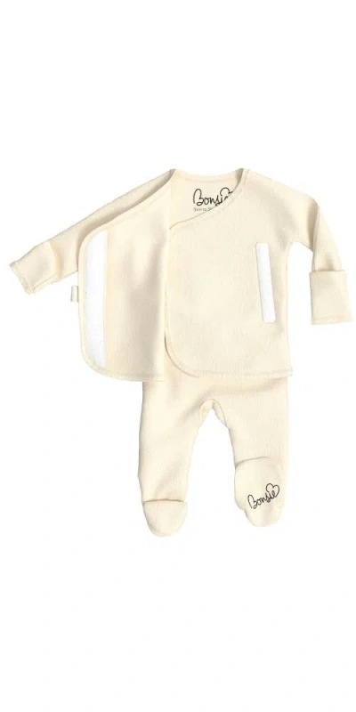 Bonsie Baby Skin To Skin Girl Or Boy, Footie In Oat