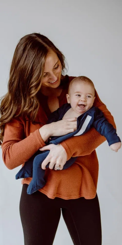 Shop Bonsie Baby Skin To Skin Girl Or Boy, Footie In Midnight