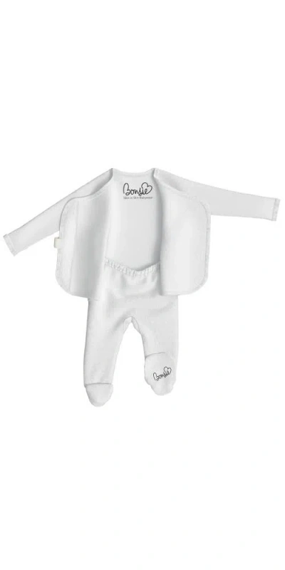 Bonsie Baby Skin To Skin Girl Or Boy, Footie In Milk