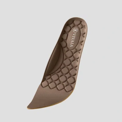 Vivaia Lightweight Pointed-ballet Flats In Espresso
