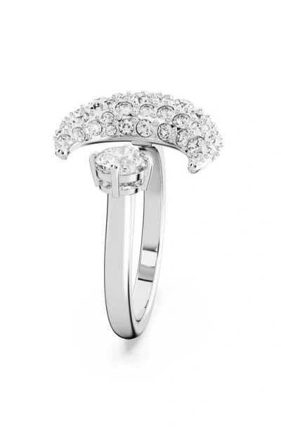 Swarovski Sublima Open Ring In Metallic