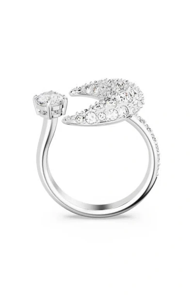 Swarovski Sublima Open Ring In Metallic