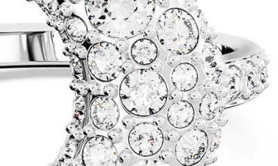 Swarovski Sublima Open Ring In Metallic