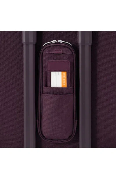 Briggs & Riley Baseline Global Spinner Carry-on In Plum