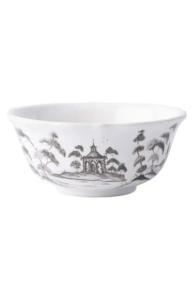 Juliska Country Estate Cereal/ice Cream Bowl In Flint Grey