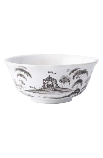 Juliska Country Estate Cereal/ice Cream Bowl In Flint Grey