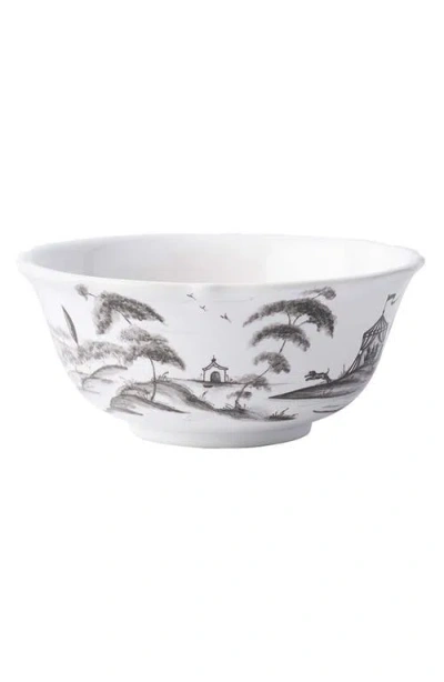 Juliska Country Estate Cereal/ice Cream Bowl In Flint Grey