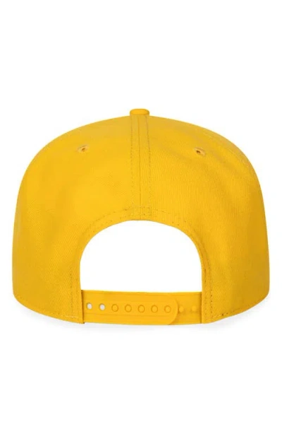 Paper Planes Original Crown 9fifty Twill Cap In Citron