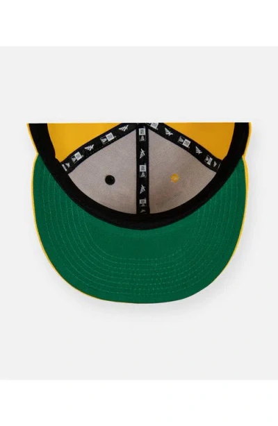 Paper Planes Original Crown 9fifty Twill Cap In Citron