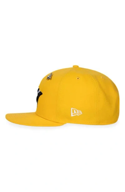 Paper Planes Original Crown 9fifty Twill Cap In Citron