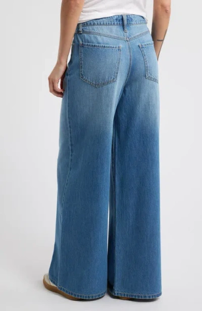 1822 Denim Drawstring High Waist Wide Leg Jeans In Yonkers