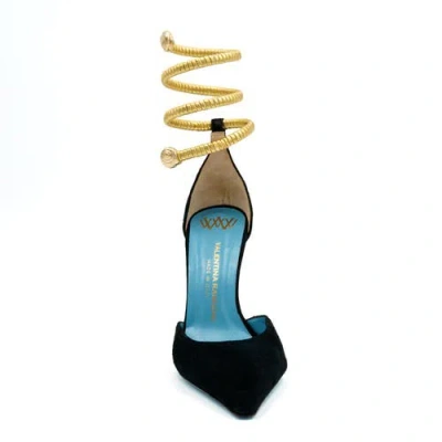 Valentina Rangoni Regale Ankle Ornament Pump In Black