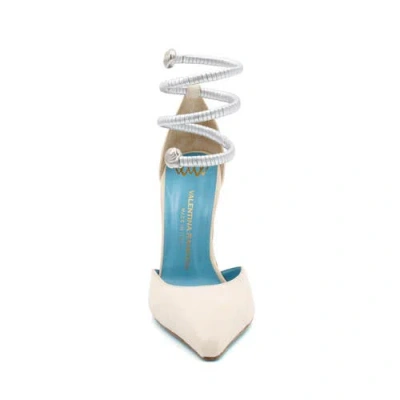 Valentina Rangoni Regale Ankle Ornament Pump In Marmo