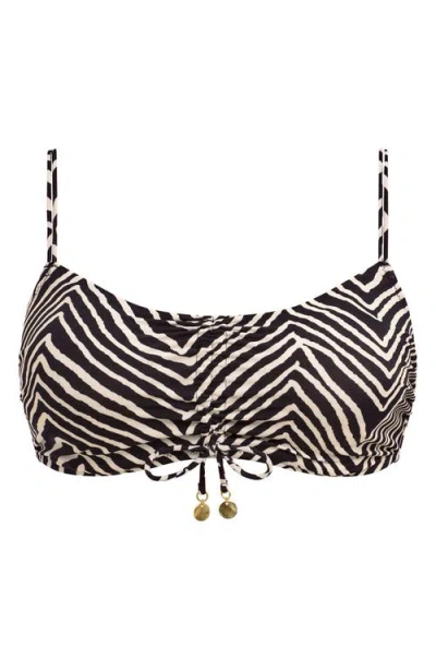 Freya Fiji Bralette Bikini Top In Black