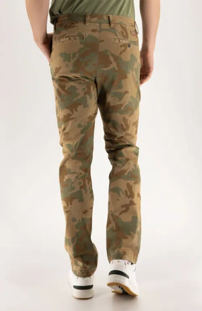 Devil-dog Dungarees Cotton Stretch Twill Chinos In Dusty Camo