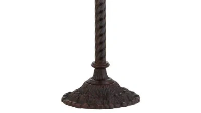 Jonathan Y Moore Tiffany-style 68.57" Torchiere Led Floor Lamp, Bronze In Bronze