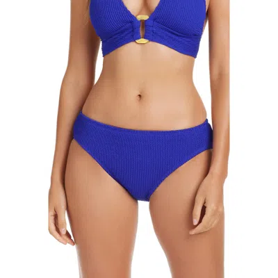 Bleu Rod Beattie Rod Beattie Pucker Up Seersucker Hipster Bikini Bottoms In Tequila