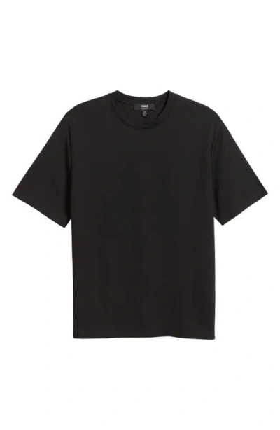 Mavi Jeans Stretch Cotton T-shirt In Black