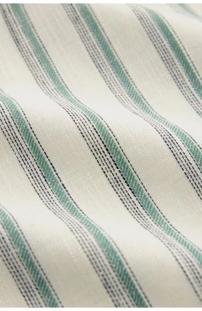 Next Stripe Wide Leg Pants In White