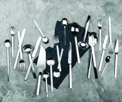 Mepra Stile By Pininfarina Cake Fork Set In Silver