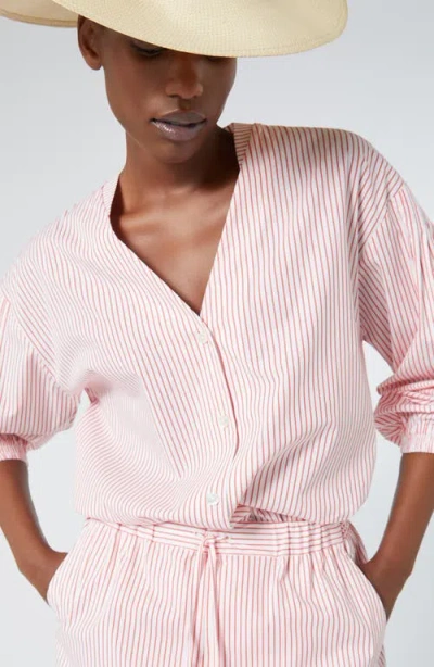 MARINA RINALDI MARINA RINALDI BACCO LONG SLEEVE WOVEN SHIRT 