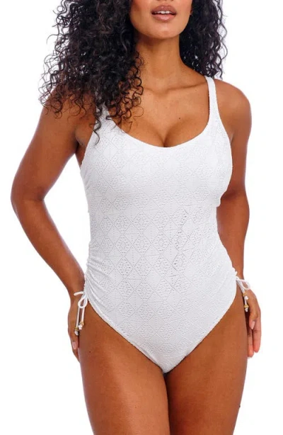 Freya Nomad Nights Underwire One-piece Swimsuit In White