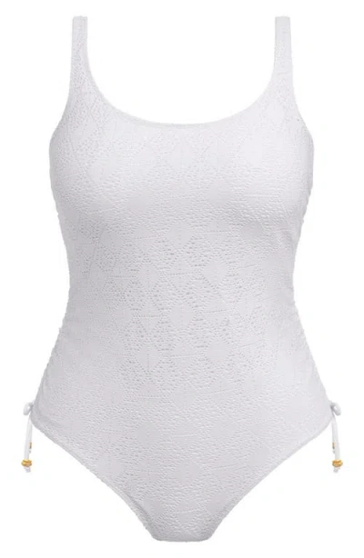 Freya Nomad Nights Underwire One-piece Swimsuit In White