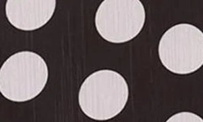 Friends Like These Mixed Dot Chiffon Maxi Dress In Brown