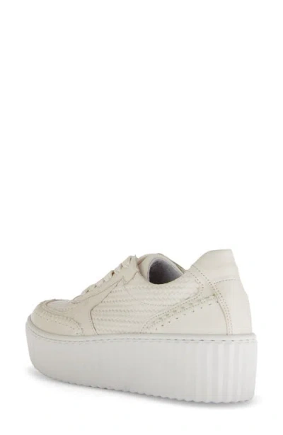 Gabor 63.204 Platform Sneaker In Neutral