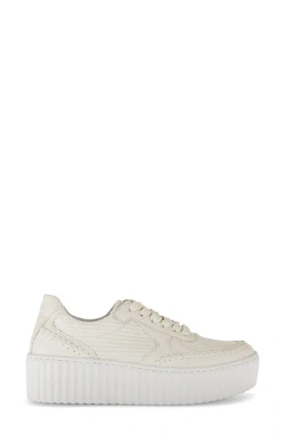 Gabor 63.204 Platform Sneaker In Neutral