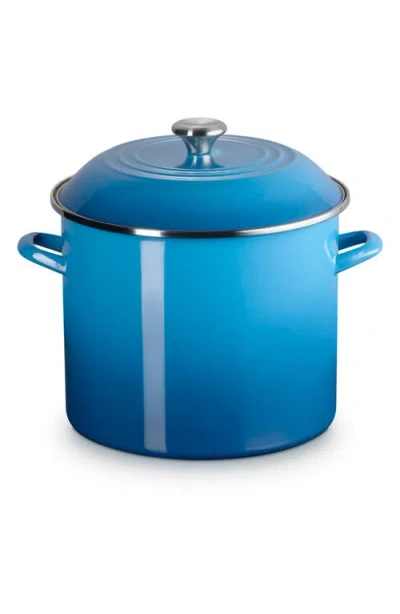 Le Creuset 16-quart Enameled Stainless Steel Stock Pot In Marseille