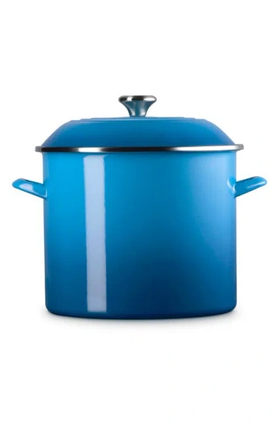 Le Creuset 16-quart Enameled Stainless Steel Stock Pot In Marseille