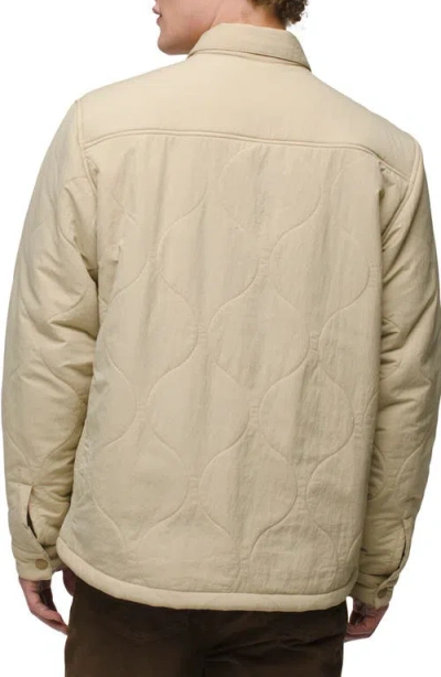 Prana Encinitas Quilted Jacket In Sandstone