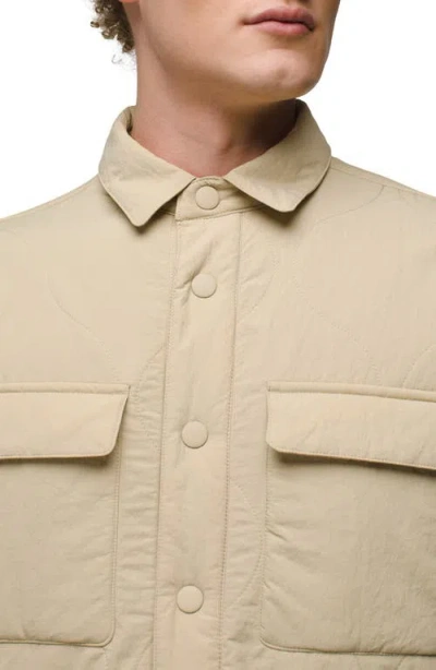 Prana Encinitas Quilted Jacket In Sandstone