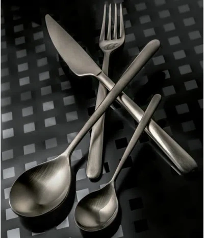 Mepra Linea Ice Serving Set In Ice Champagne