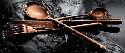 Mepra Linea Ice Serving Set In Bronze