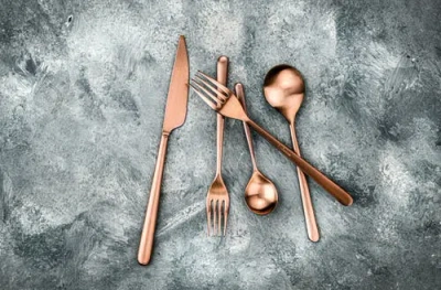 Mepra Linea Ice Serving Set In Ice Bronze