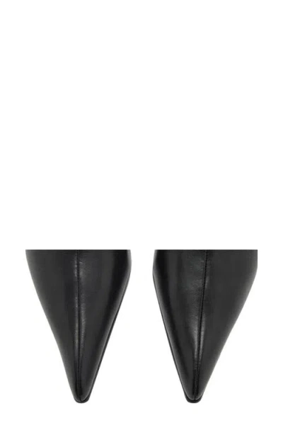 Mango Pointed Toe Bootie In Black