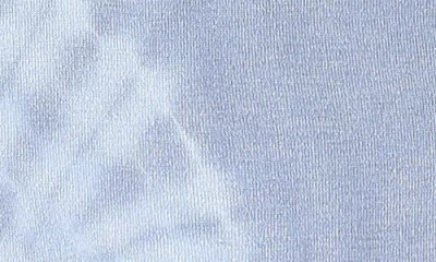 Paigelauren Tie Dye Organic Cotton & Modal Footie Pajamas In Gray
