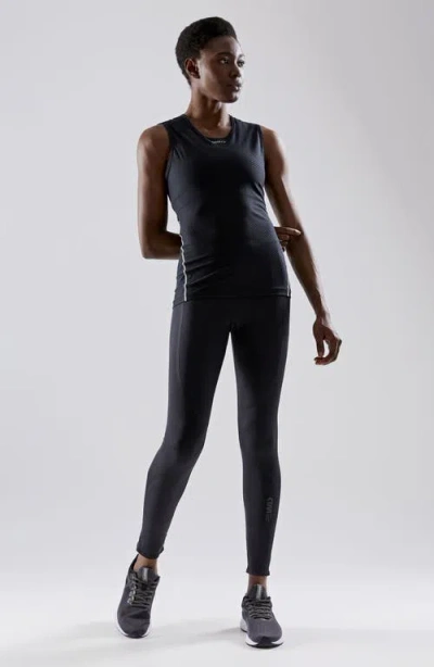 Craft Mesh Running Tank In Black