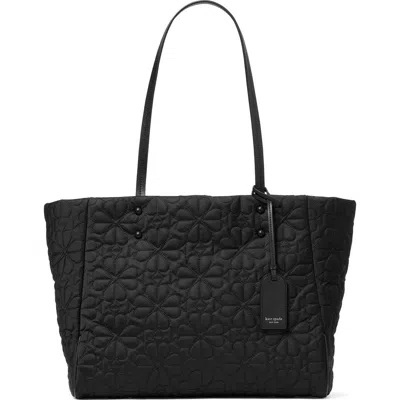 Kate Spade New York Tilly Quilted Medium Tote In Black