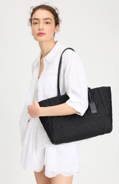 Kate Spade New York Tilly Quilted Medium Tote In Black