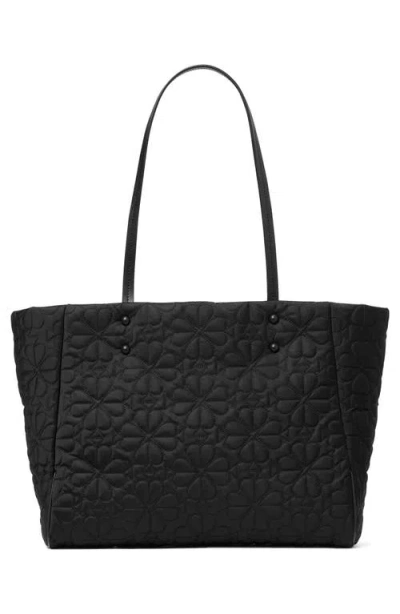 Kate Spade New York Tilly Quilted Medium Tote In Black
