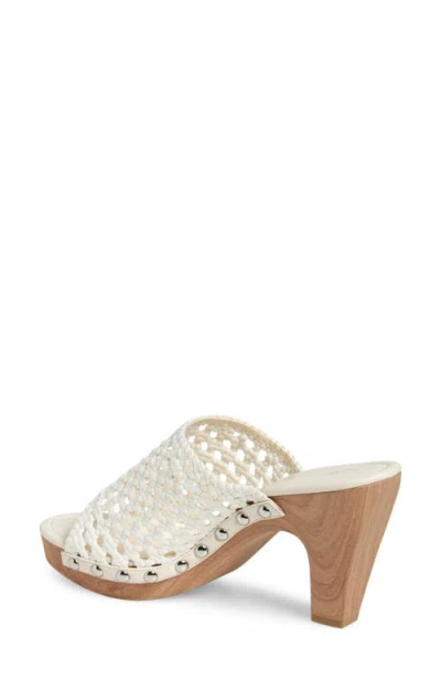 Nina Ursula Slide Sandal In Sailcloth