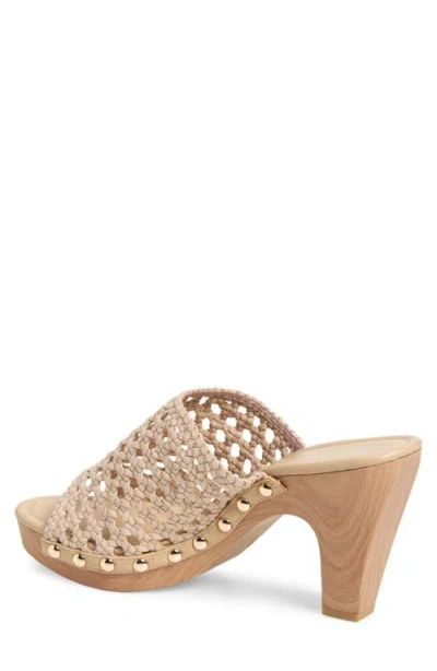 Nina Ursula Slide Sandal In Natural
