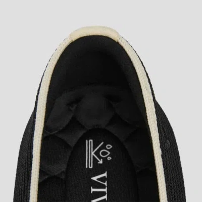 Vivaia Water-repellent Square-toe Loafers In Black