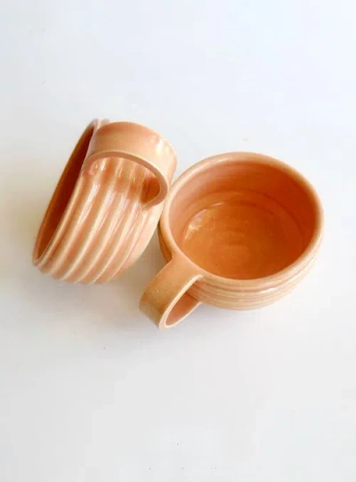 Mikkarbo Hunny Cups In Peach